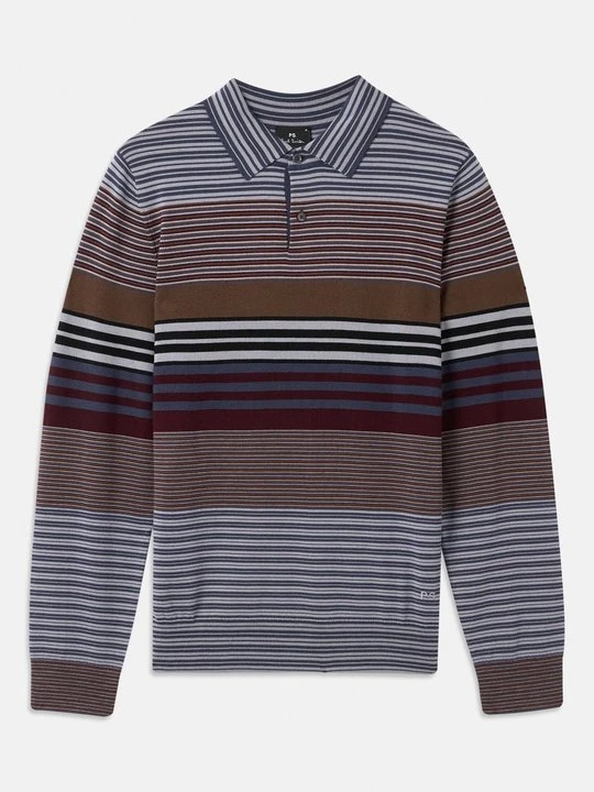 Zdjęcie produktu Bluzka z długim rękawem Paul Smith niebieski