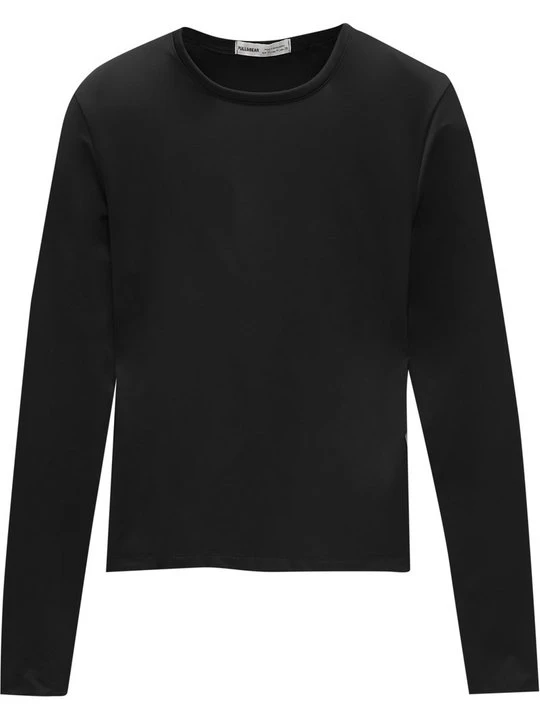 Zdjęcie produktu Bluzka z długim rękawem PULL&BEAR czarny