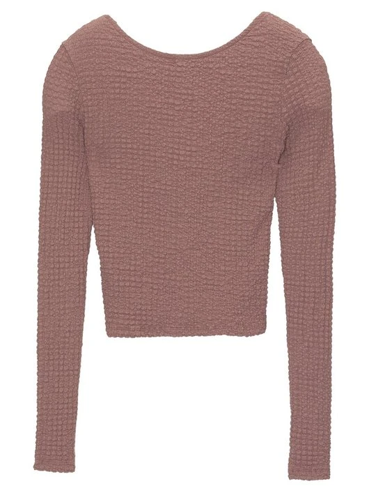 Zdjęcie produktu Bluzka z długim rękawem PULL&BEAR różowy