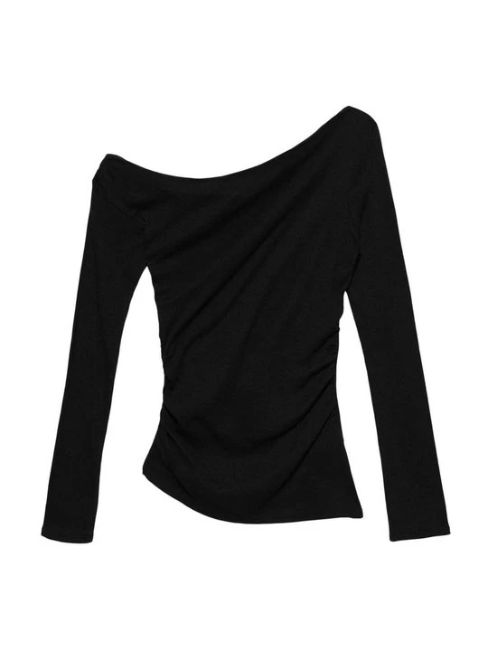 Zdjęcie produktu Bluzka z długim rękawem PULL&BEAR czarny