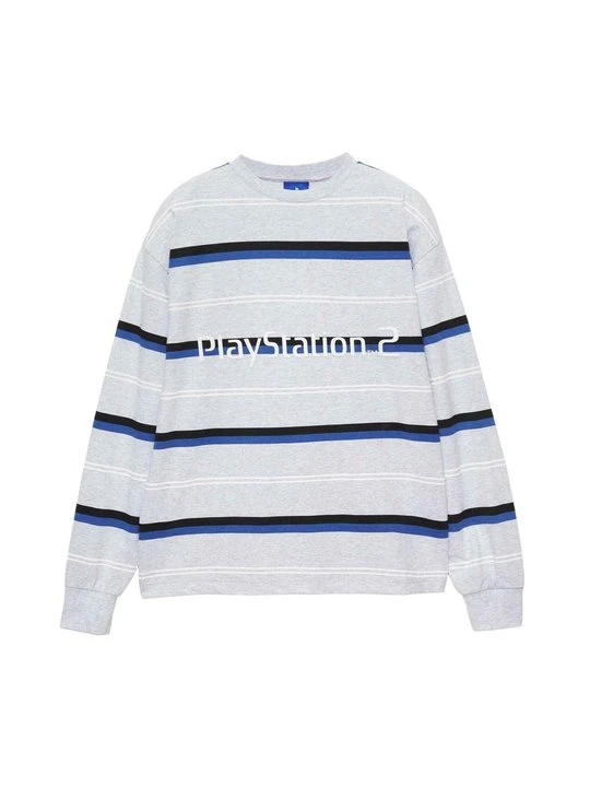 Zdjęcie produktu Bluzka z długim rękawem PULL&BEAR szary