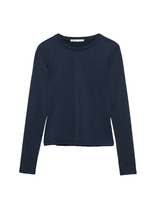 Zdjęcie produktu Bluzka z długim rękawem PULL&BEAR ciemnoniebieski