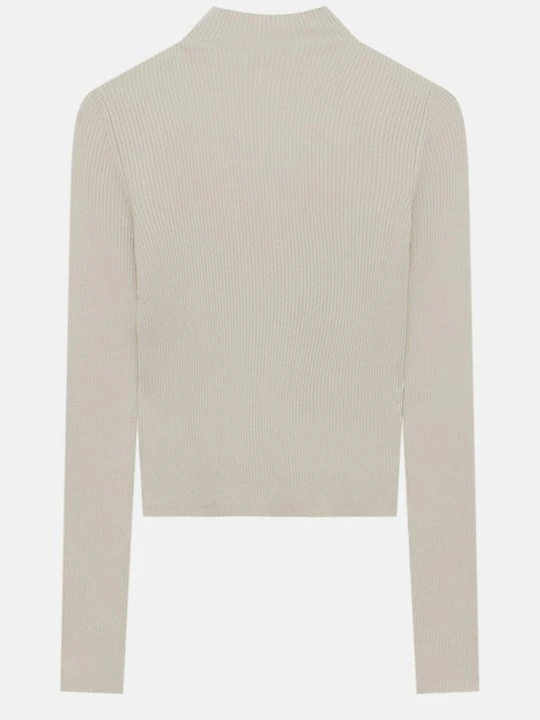 Zdjęcie produktu Bluzka z długim rękawem PULL&BEAR beżowy