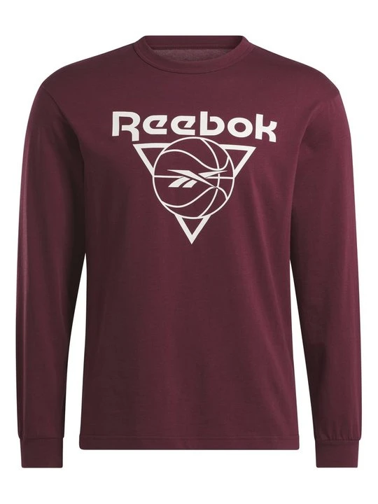 Zdjęcie produktu Bluzka z długim rękawem Reebok bordowy