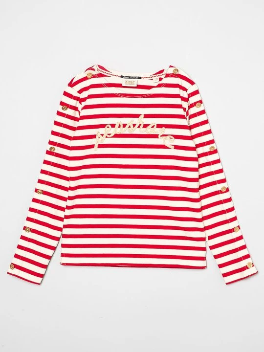 Zdjęcie produktu Bluzka z długim rękawem Scotch & Soda czerwony