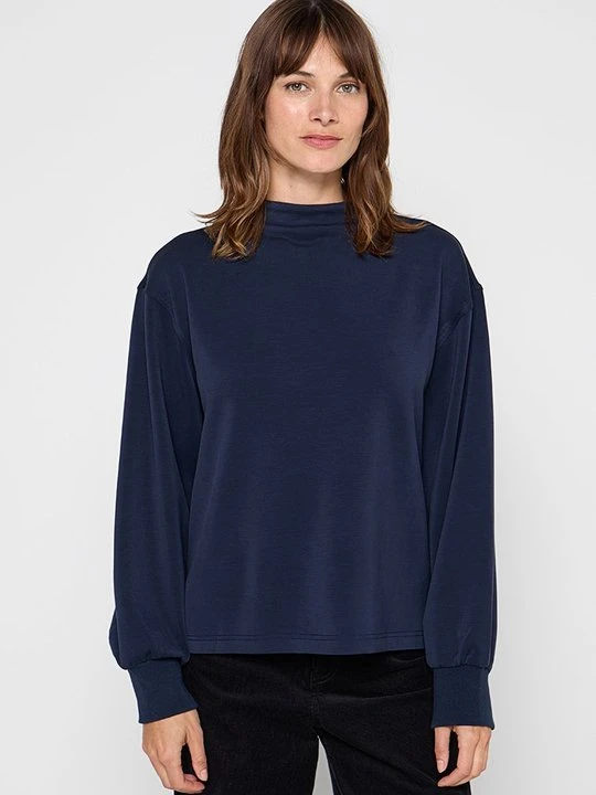 Zdjęcie produktu Bluzka z długim rękawem Scotch & Soda granatowy