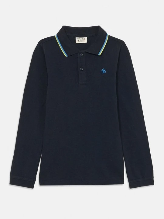 Zdjęcie produktu Bluzka z długim rękawem Scotch & Soda granatowy
