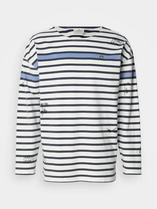 Zdjęcie produktu Bluzka z długim rękawem Scotch & Soda granatowy