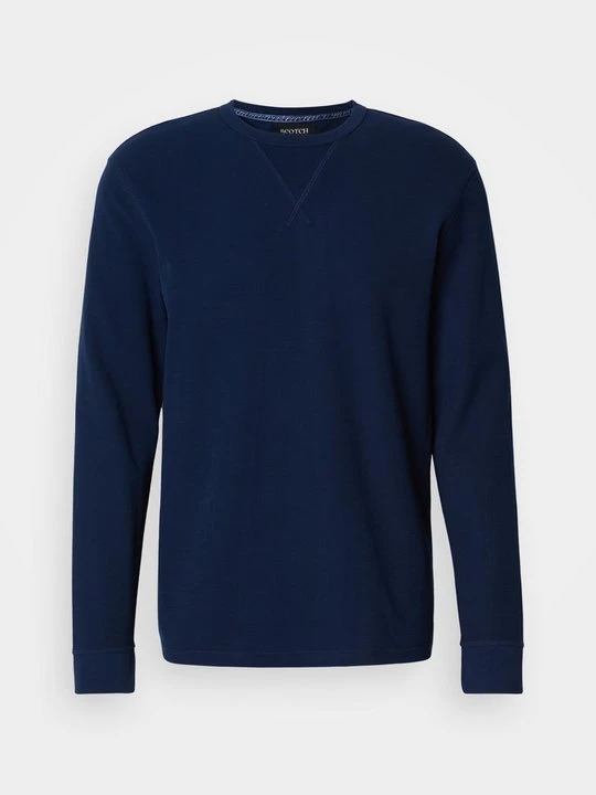 Zdjęcie produktu Bluzka z długim rękawem Scotch & Soda granatowy