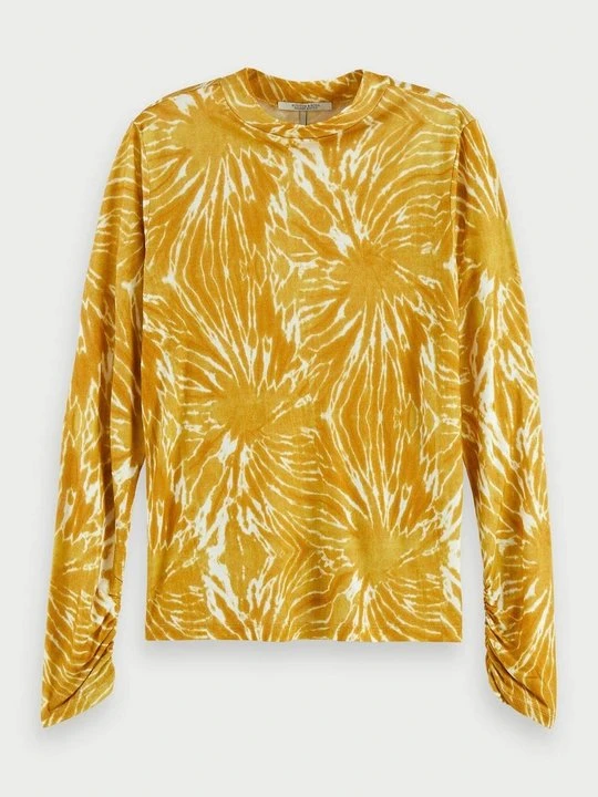 Zdjęcie produktu Bluzka z długim rękawem Scotch & Soda żółty