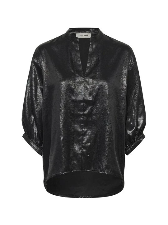 Zdjęcie produktu Bluzka z długim rękawem Soaked in Luxury czarny