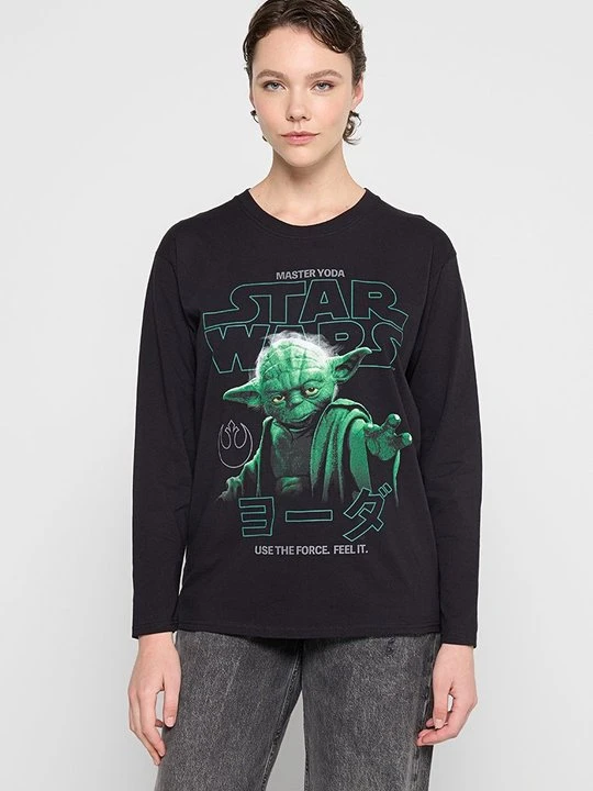 Zdjęcie produktu Bluzka z długim rękawem Star Wars czarny