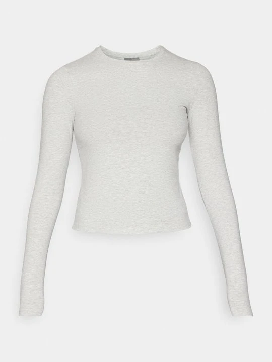 Zdjęcie produktu Bluzka z długim rękawem Sweaty Betty jasnoszary melanż