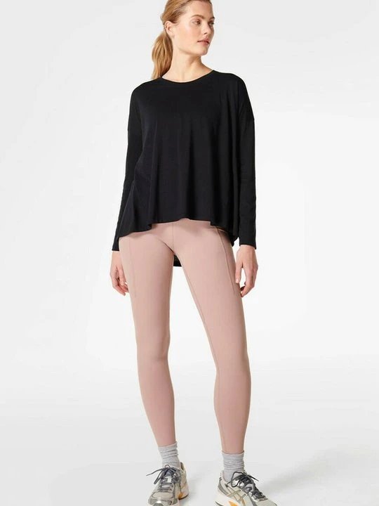 Zdjęcie produktu Bluzka z długim rękawem Sweaty Betty czarny