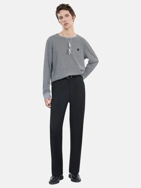 Zdjęcie produktu Bluzka z długim rękawem The Kooples czarny