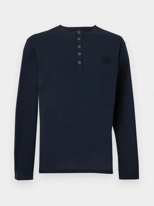 Zdjęcie produktu Bluzka z długim rękawem The Kooples granatowy