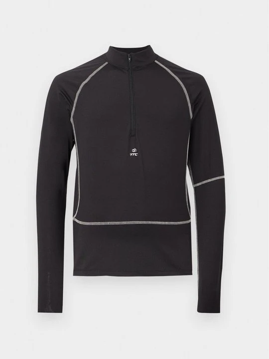 Zdjęcie produktu Bluzka z długim rękawem The Tracksuit Club czarny