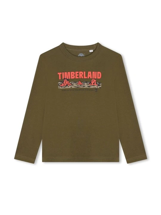 Zdjęcie produktu Bluzka z długim rękawem Timberland zielony