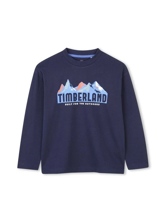 Zdjęcie produktu Bluzka z długim rękawem Timberland granatowy