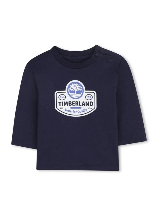 Zdjęcie produktu Bluzka z długim rękawem Timberland niebieski