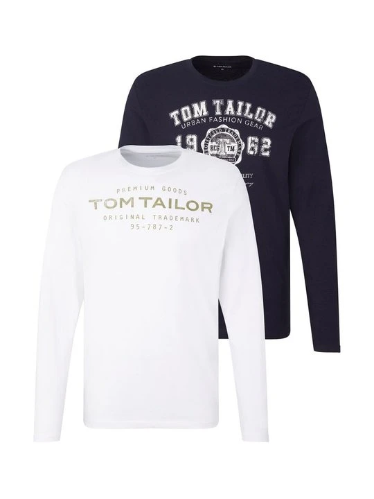 Zdjęcie produktu Bluzka z długim rękawem Tom Tailor granatowy