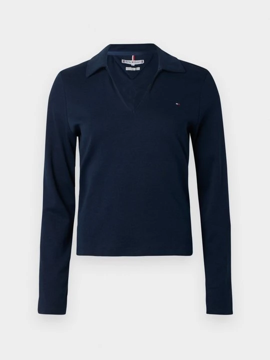 Zdjęcie produktu Bluzka z długim rękawem Tommy Hilfiger granatowy