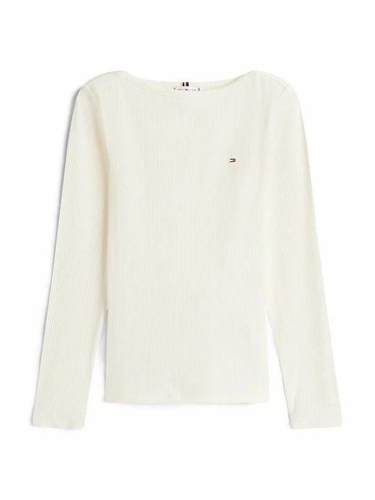 Zdjęcie produktu Bluzka z długim rękawem Tommy Hilfiger biały