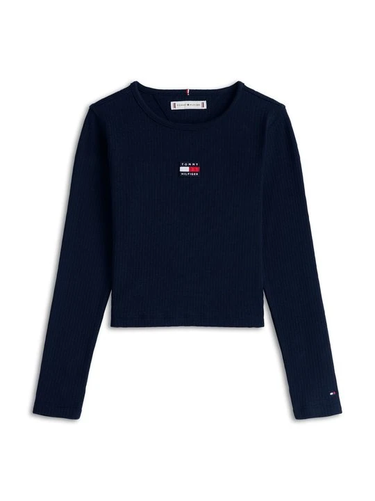 Zdjęcie produktu Bluzka z długim rękawem Tommy Hilfiger granatowy