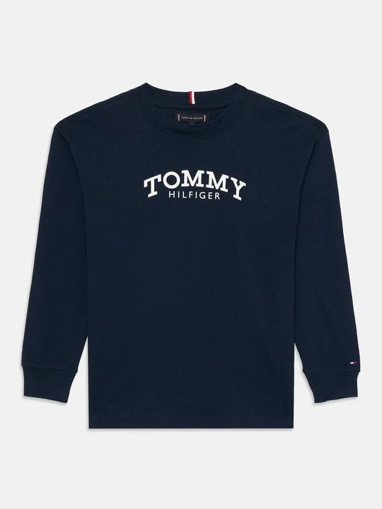 Zdjęcie produktu Bluzka z długim rękawem Tommy Hilfiger granatowy