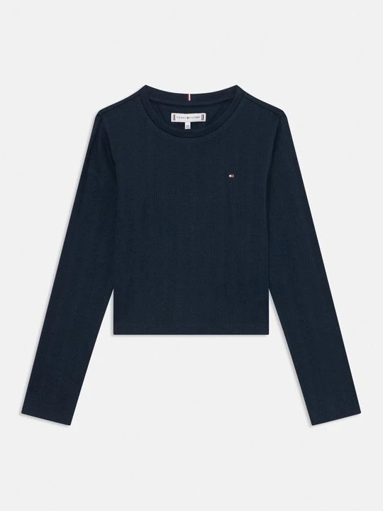 Zdjęcie produktu Bluzka z długim rękawem Tommy Hilfiger granatowy