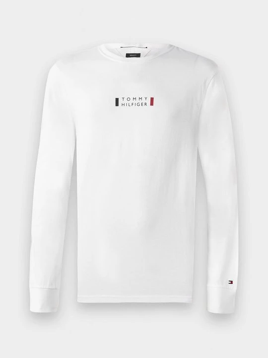 Zdjęcie produktu Bluzka z długim rękawem Tommy Hilfiger biały