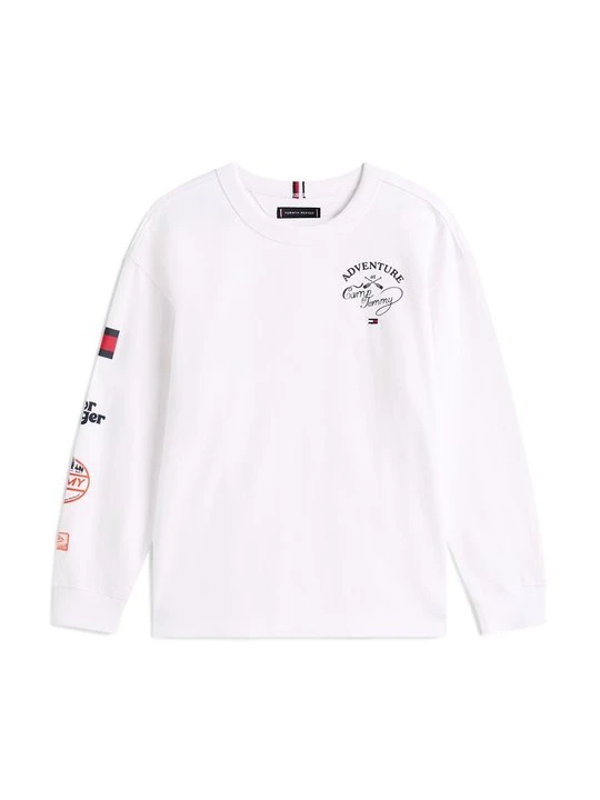 Zdjęcie produktu Bluzka z długim rękawem Tommy Hilfiger biały