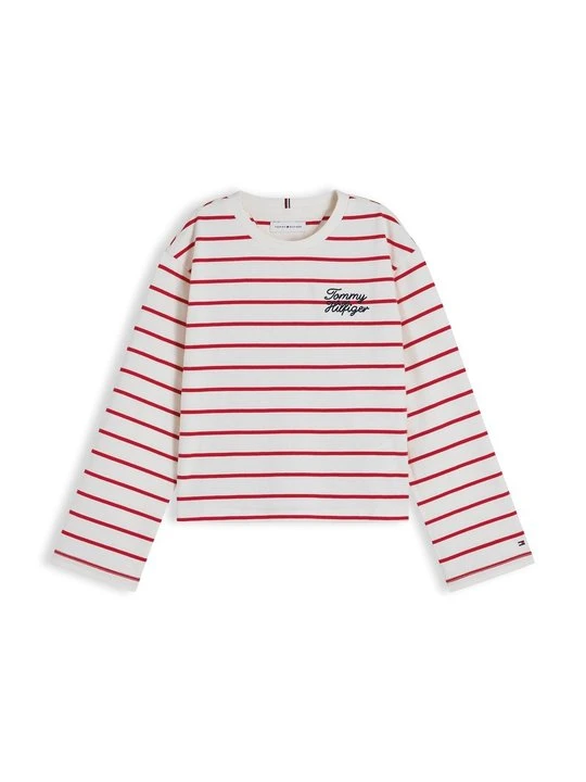 Zdjęcie produktu Bluzka z długim rękawem Tommy Hilfiger czerwony