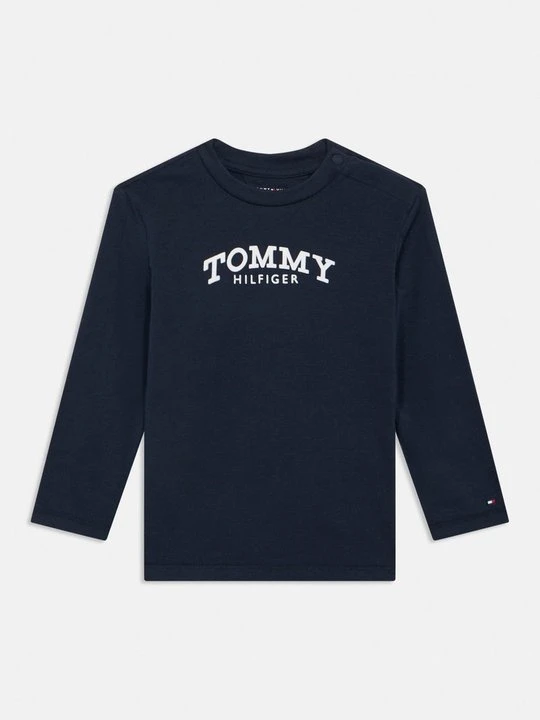 Zdjęcie produktu Bluzka z długim rękawem Tommy Hilfiger granatowy