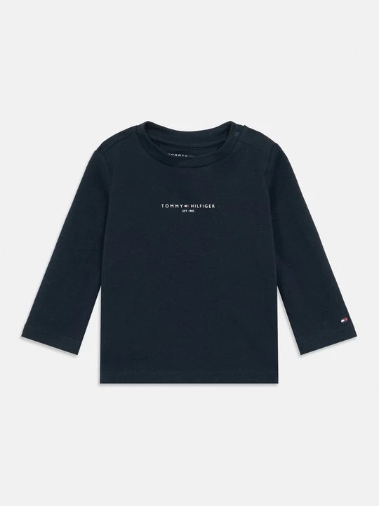 Zdjęcie produktu Bluzka z długim rękawem Tommy Hilfiger granatowy