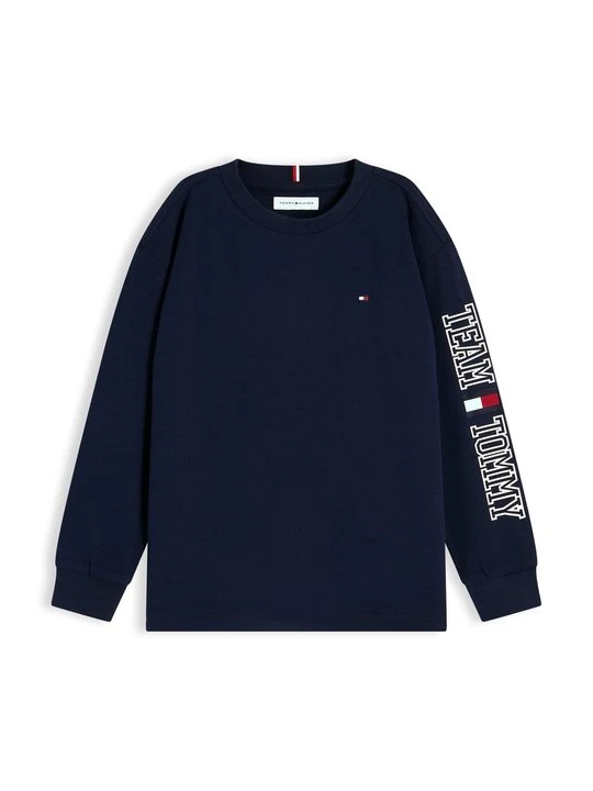 Zdjęcie produktu Bluzka z długim rękawem Tommy Hilfiger granatowy