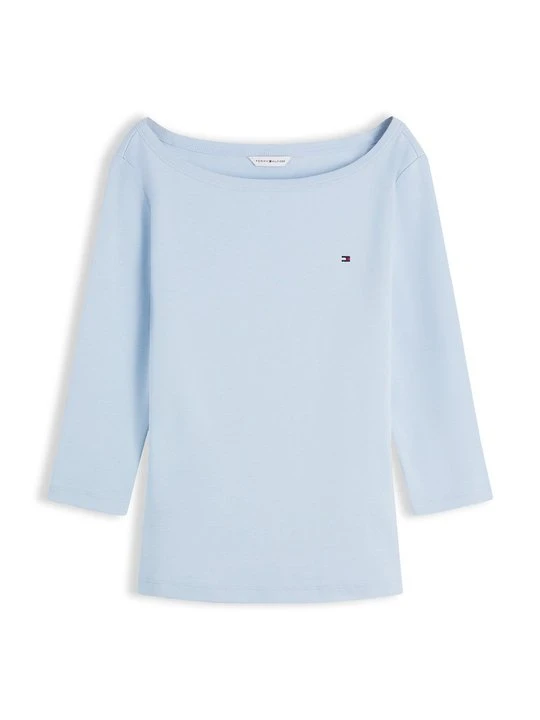 Zdjęcie produktu Bluzka z długim rękawem Tommy Hilfiger jasnoniebieski