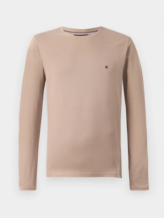 Zdjęcie produktu Bluzka z długim rękawem Tommy Hilfiger taupe