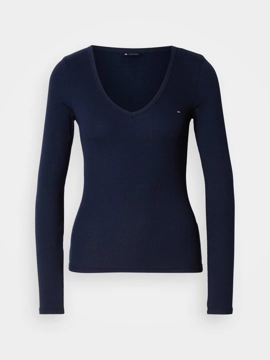 Zdjęcie produktu Bluzka z długim rękawem Tommy Jeans granatowy