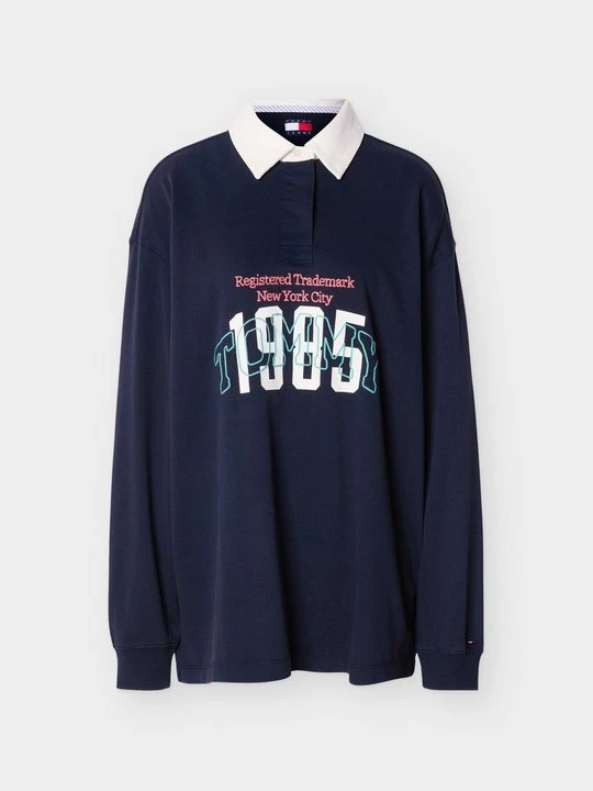 Zdjęcie produktu Bluzka z długim rękawem Tommy Jeans granatowy