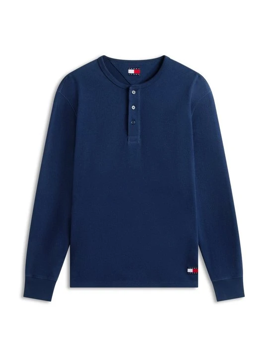 Zdjęcie produktu Bluzka z długim rękawem Tommy Jeans granatowy