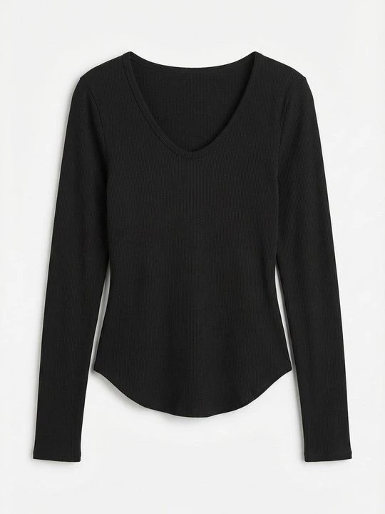 Zdjęcie produktu Bluzka z długim rękawem Topshop czarny