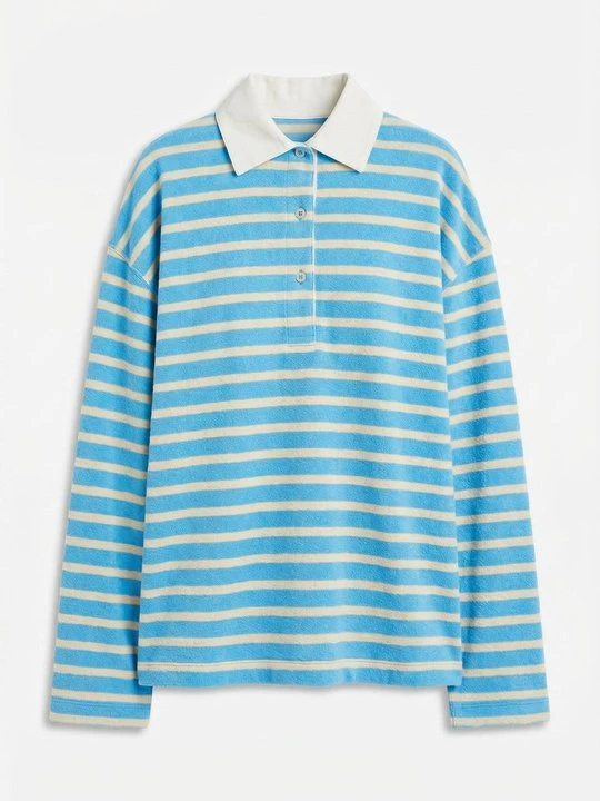 Zdjęcie produktu Bluzka z długim rękawem Topshop granatowy