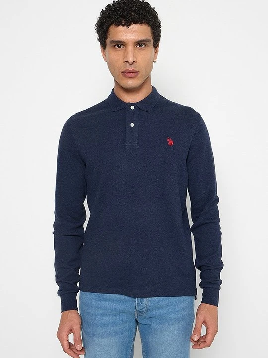 Zdjęcie produktu Bluzka z długim rękawem U.S. POLO ASSN. granatowy