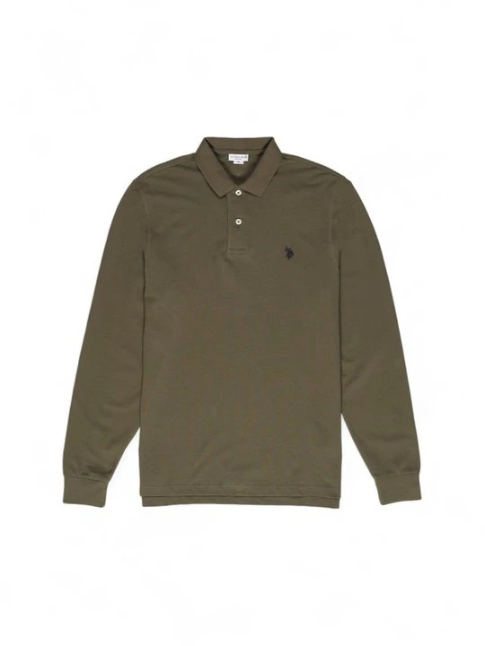Zdjęcie produktu Bluzka z długim rękawem U.S. POLO ASSN. oliwkowy