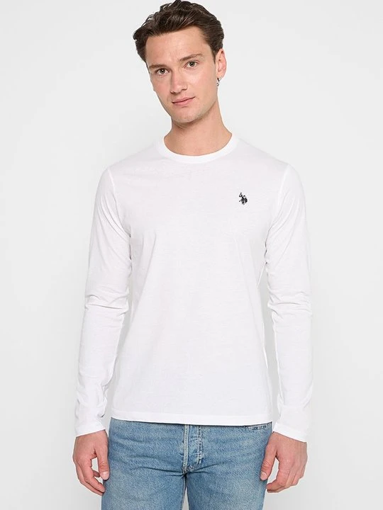 Zdjęcie produktu Bluzka z długim rękawem U.S. POLO ASSN. biały
