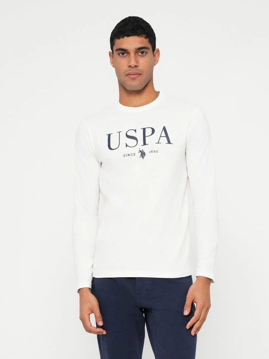 Zdjęcie produktu Bluzka z długim rękawem U.S. POLO ASSN. mleczny