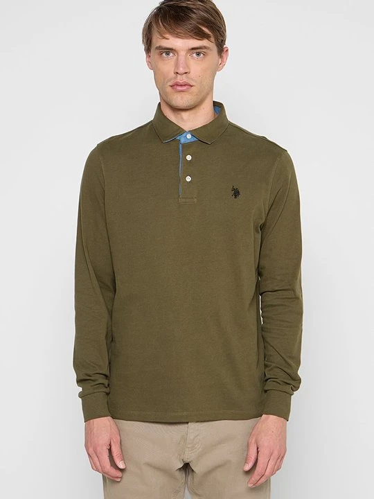 Zdjęcie produktu Bluzka z długim rękawem U.S. POLO ASSN. zielony