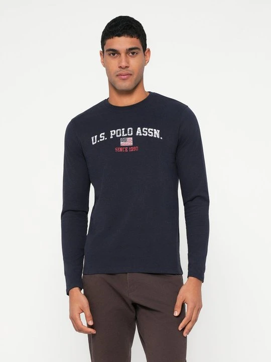 Zdjęcie produktu Bluzka z długim rękawem U.S. POLO ASSN. granatowy