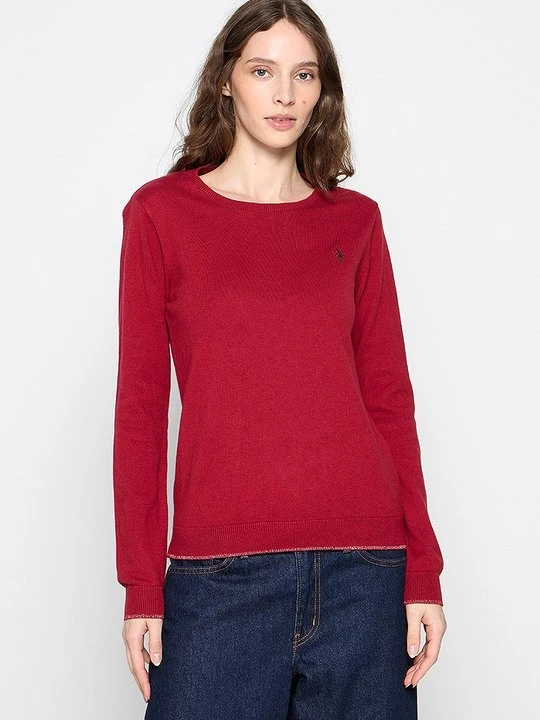 Zdjęcie produktu Bluzka z długim rękawem U.S. POLO ASSN. czerwony